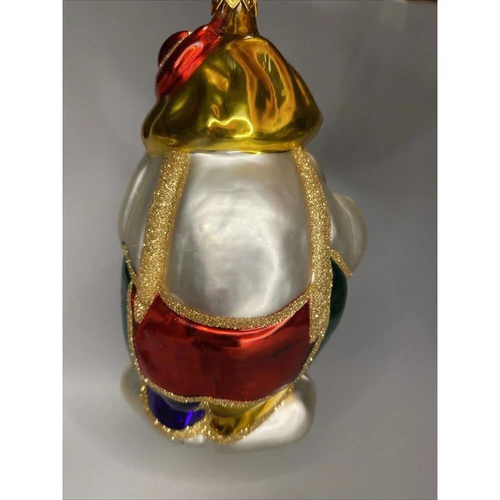Kurt S Adler Polonaise Christmas Ornament Clown Musician Playing Accordion